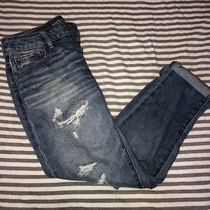 Cuffed Boy Crop American Eagle Jeans